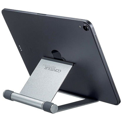 Contour Ergonomics Rotating 360 Degree Rotating Tablet/Phone Stand 4- 13 Inches Silver