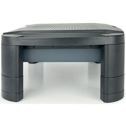 Contour Ergonomics Professional Monitor Stand with Drawer, Adjustable Height, Black