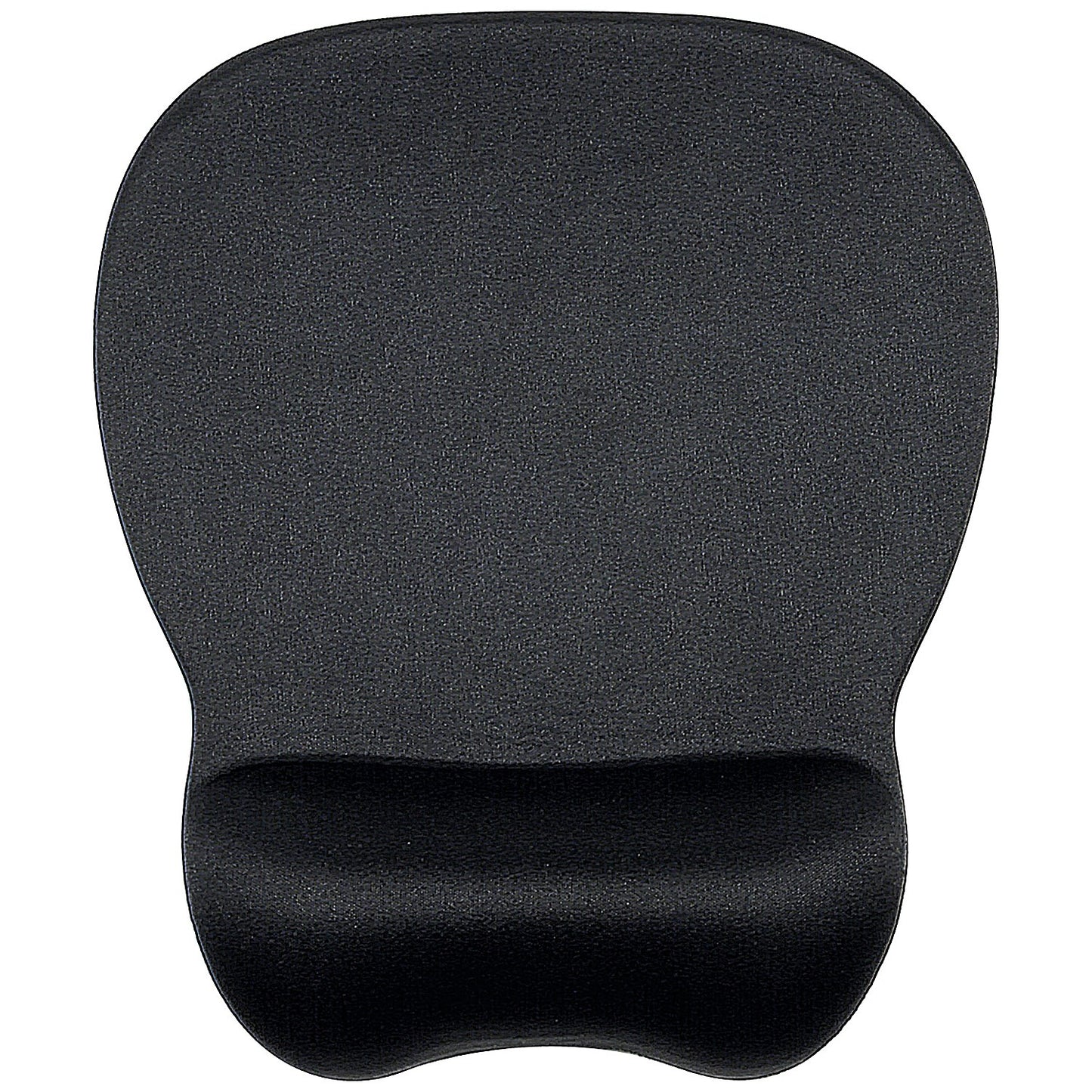 Contour Ergonomics Memory Foam Mouse Mat, With Wrist Rest, Black