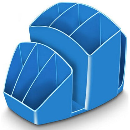 CEP Pro Gloss Desk Tidy, 7 Compartments, Blue
