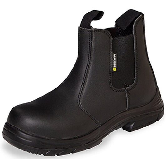 Beeswift Dealer Boots, Black, 8