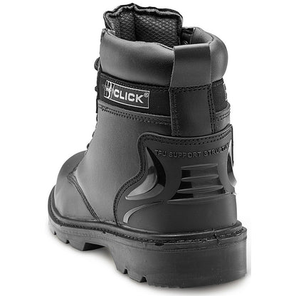 Beeswift Smooth Leather 6 inch Boots, Black, 7 Easy2Order : CF2BL07