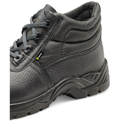 Beeswift Non Metallic Chukka Boots, Black, 3