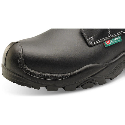 Beeswift 6 Eyelet Pur S3 Boots, Black, 6.5 Easy2Order : CF60BL06.5