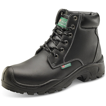 Beeswift 6 Eyelet Pur S3 Boots, Black, 6