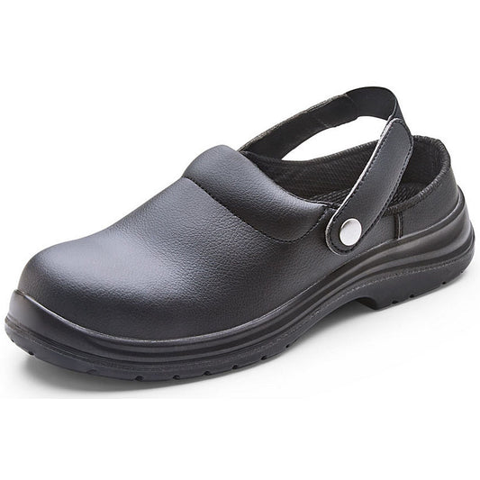 Beeswift Micro Fibre Slippers, Black, 12 Easy2Order : CF84312