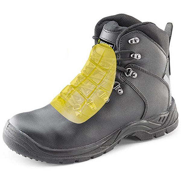 Beeswift Internal Metatarsal Boots, Black, 5