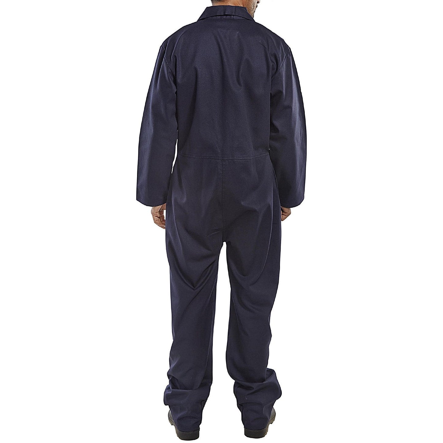 Beeswift Fire Retardant Boilersuit, Navy Blue, 54 Inch Chest Easy2Order : CFRBSN54