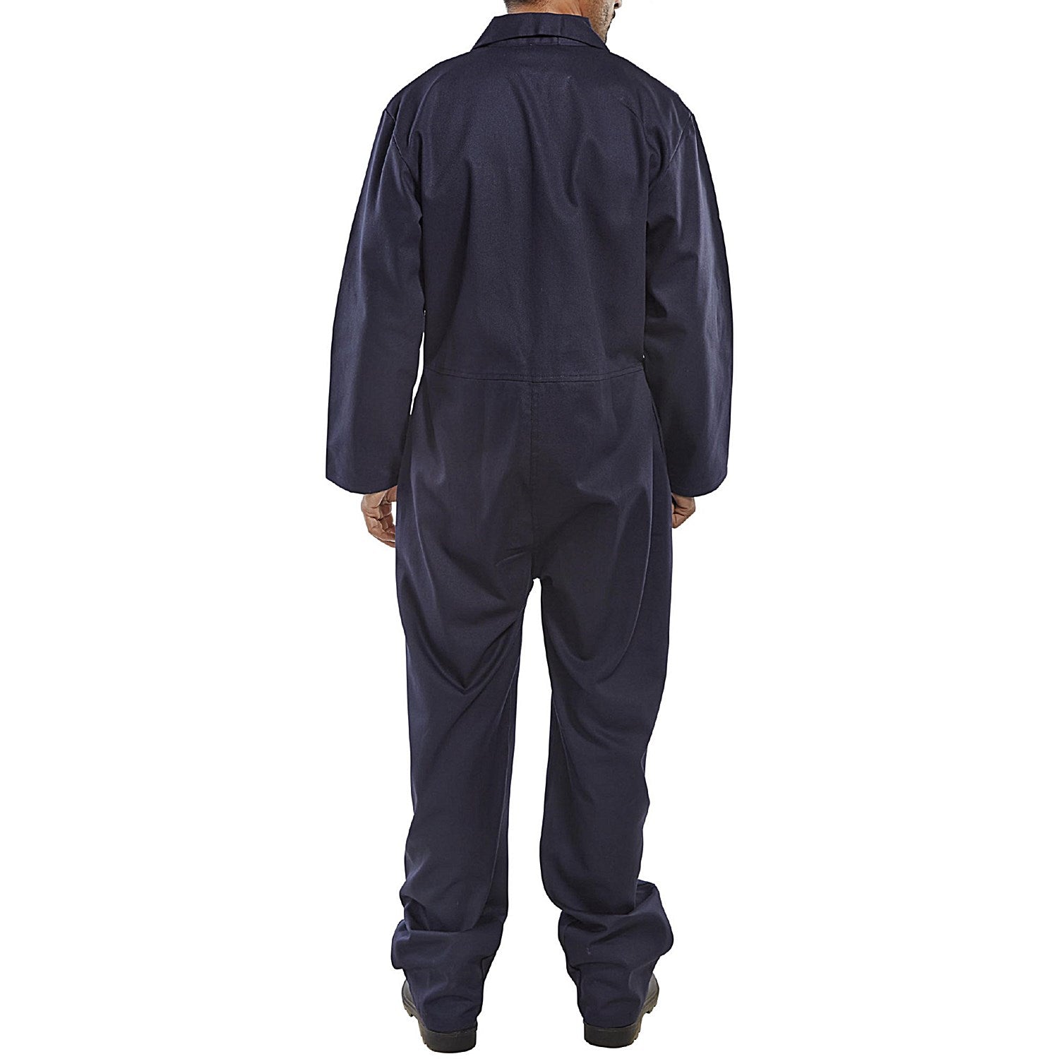 Beeswift Fire Retardant Boilersuit, Navy Blue, 54 Inch Chest Easy2Order : CFRBSN54