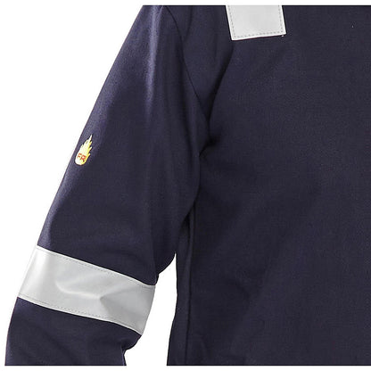 Beeswift Fire Retardant Nordic Design Boilersuit, Navy Blue, 36 Inch Chest