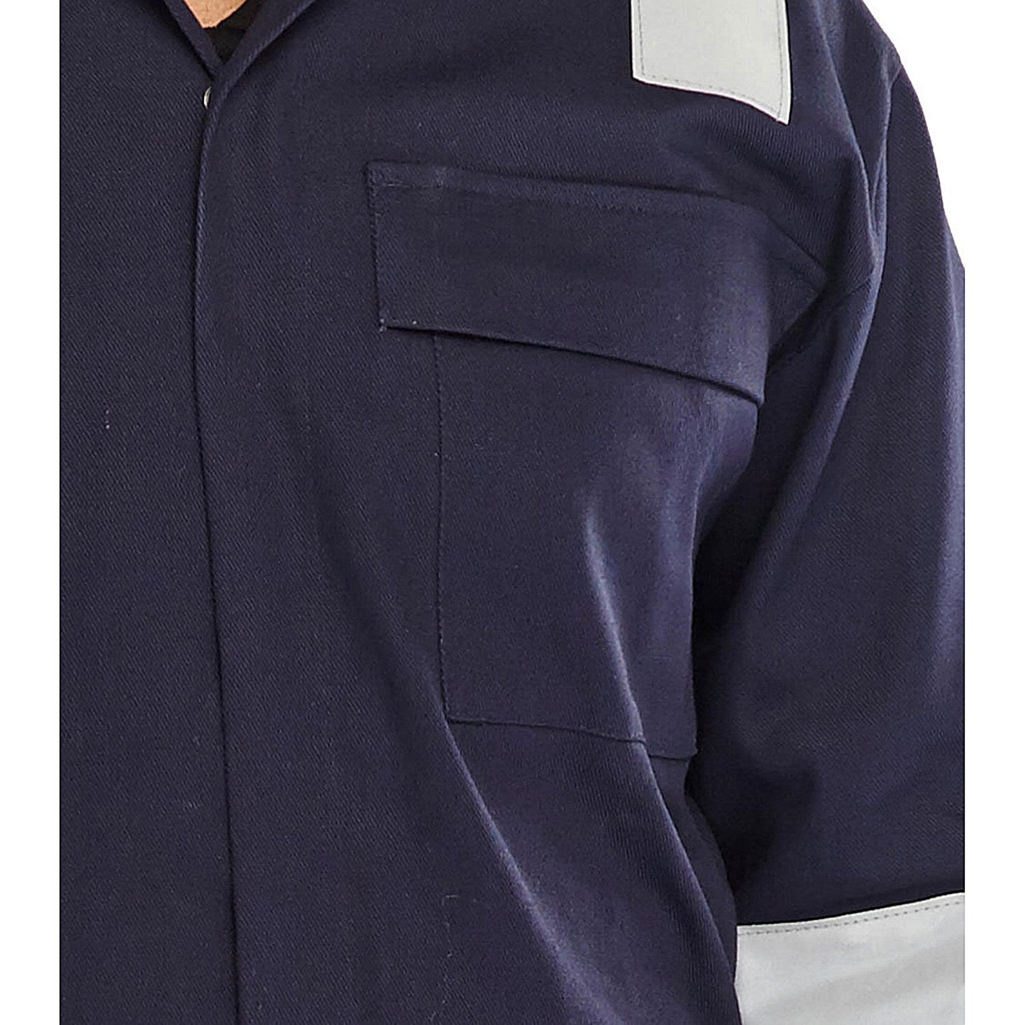 Beeswift Fire Retardant Nordic Design Boilersuit, Navy Blue, 46 Inch Chest Easy2Order : CFRBSNDN46