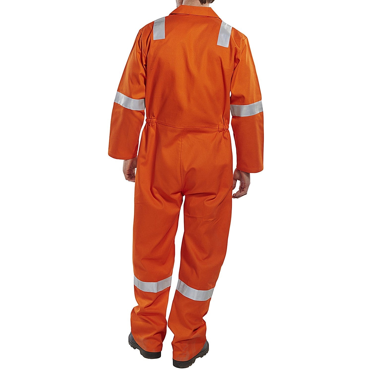 Beeswift Fire Retardant Nordic Design Boilersuit, Orange, 36 Inch Chest Easy2Order : CFRBSNDOR36