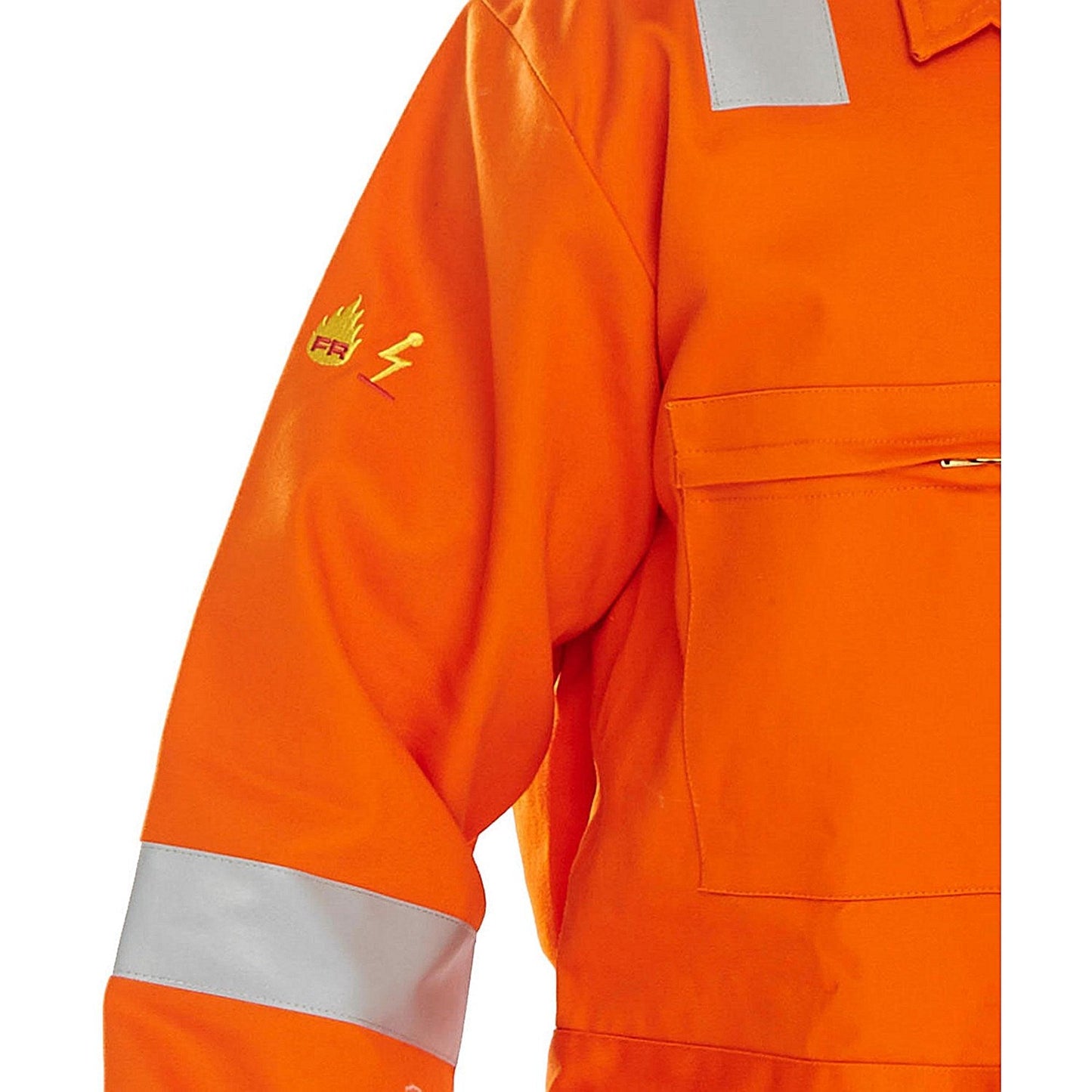 Beeswift Fire Retardant Nordic Design Boilersuit, Orange, 44 Inch Chest