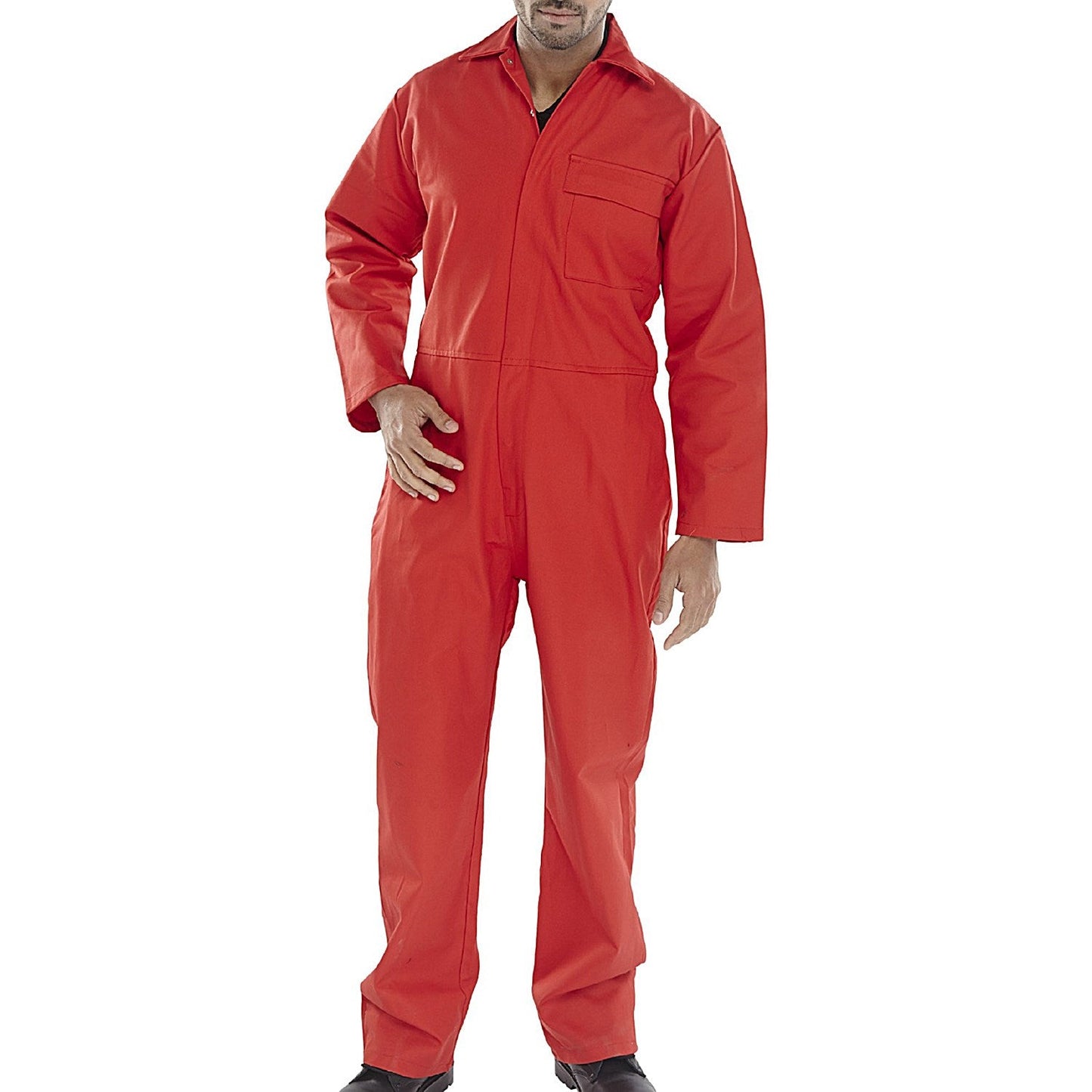 Beeswift Fire Retardant Boilersuit, Red, 44 Inch Chest