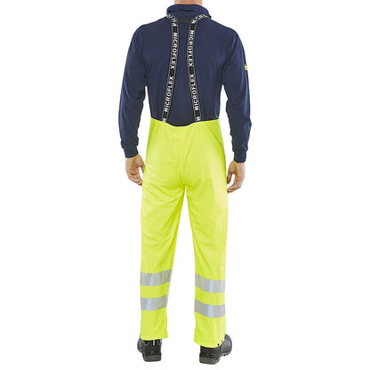 Beeswift Fire Retardant Anti-Static Bib, Saturn Yellow, Medium Easy2Order : CFRLR59SYM