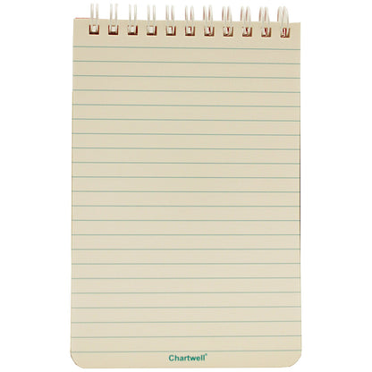 Chartwell Ruled Watershed Waterproof Book 101x156mm Red 2291