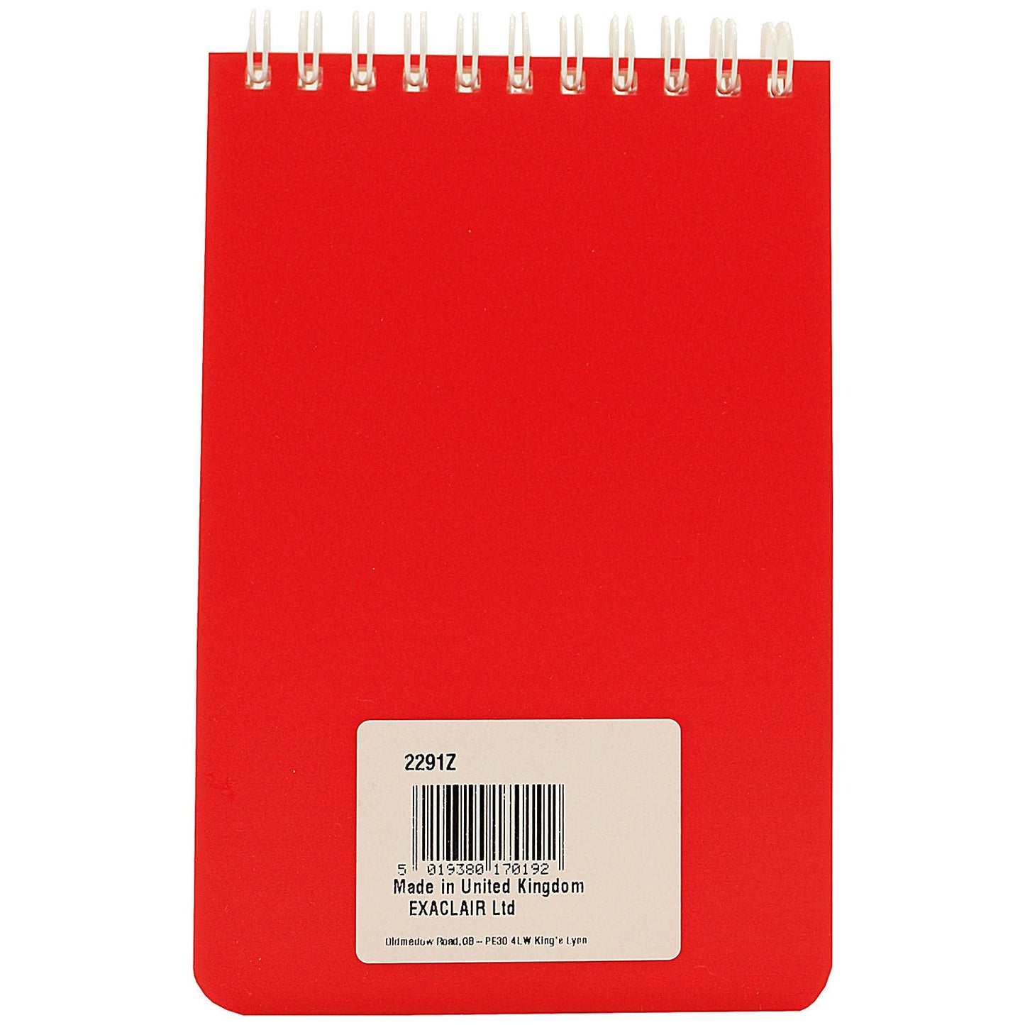 Chartwell Ruled Watershed Waterproof Book 101x156mm Red 2291