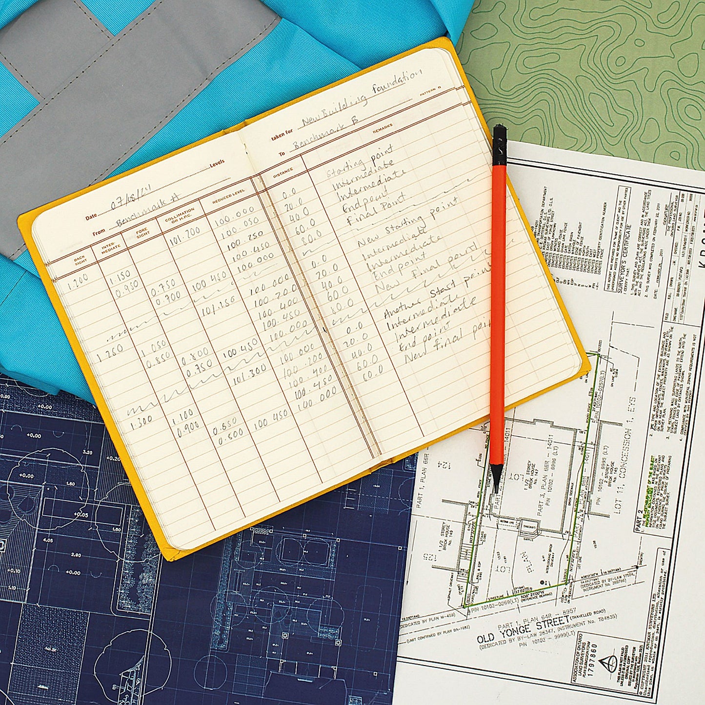 Chartwell Collimation Survey Book, 192x120mm, Weather Resistant, 160 Pages