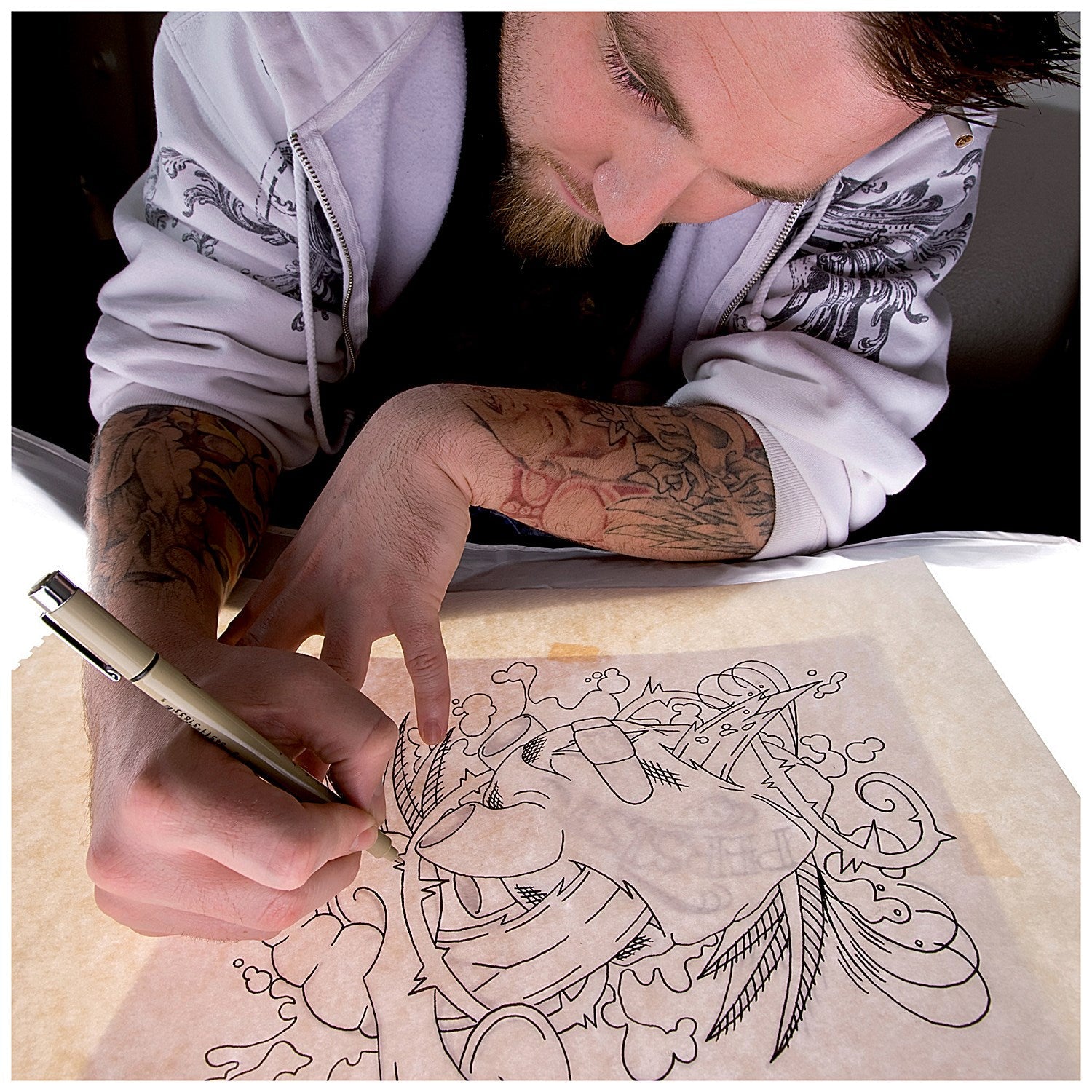 Goldline Professional Tracing Pad, A3, 90gsm, 50 Sheets Easy2Order : CHGPT1A3