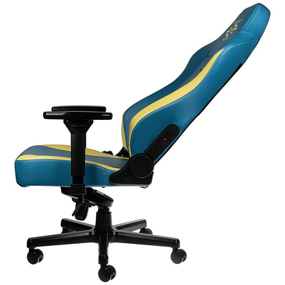 Noblechairs Hero Gaming Chair, Fallout Vault-Tec Edition Blue & Yellow