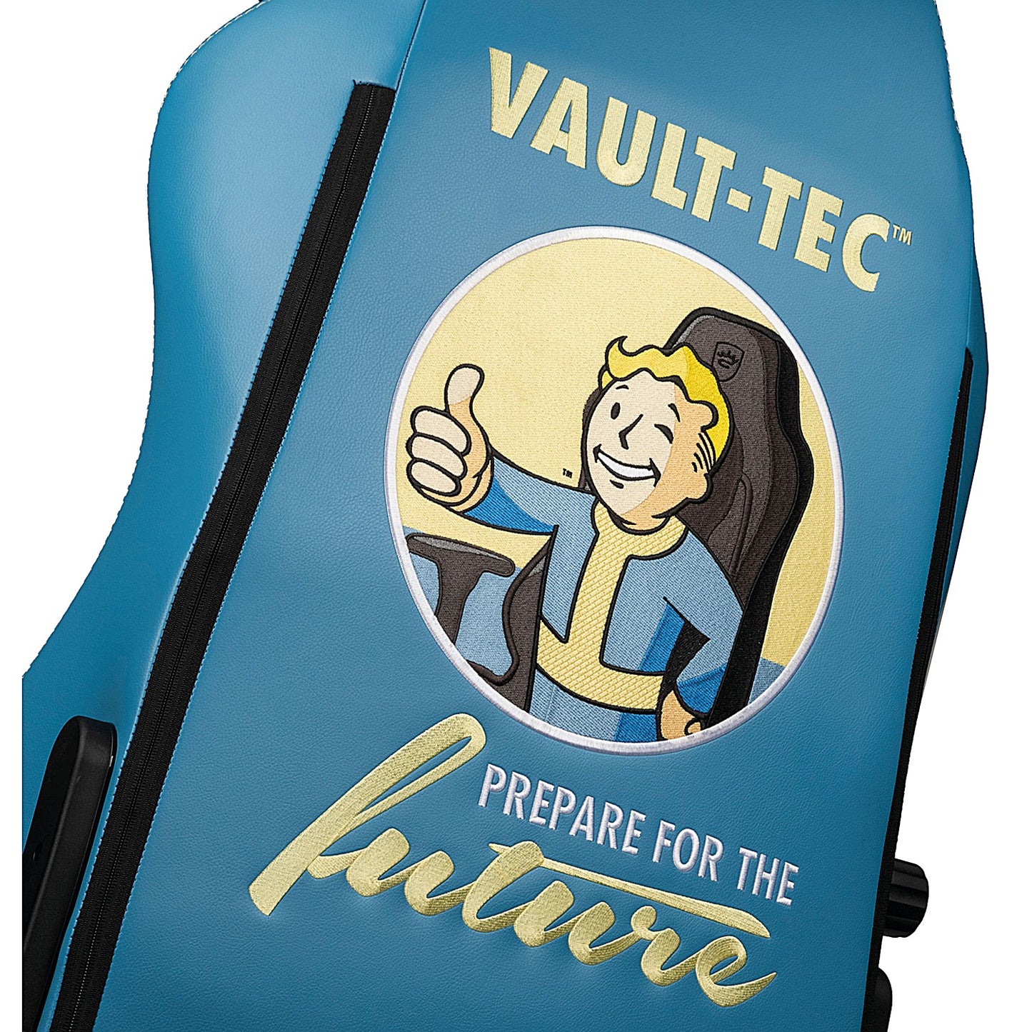 Noblechairs Hero Gaming Chair, Fallout Vault-Tec Edition Blue & Yellow