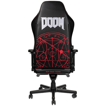 Noblechairs Hero Gaming Chair, Doom Edition Black & Red