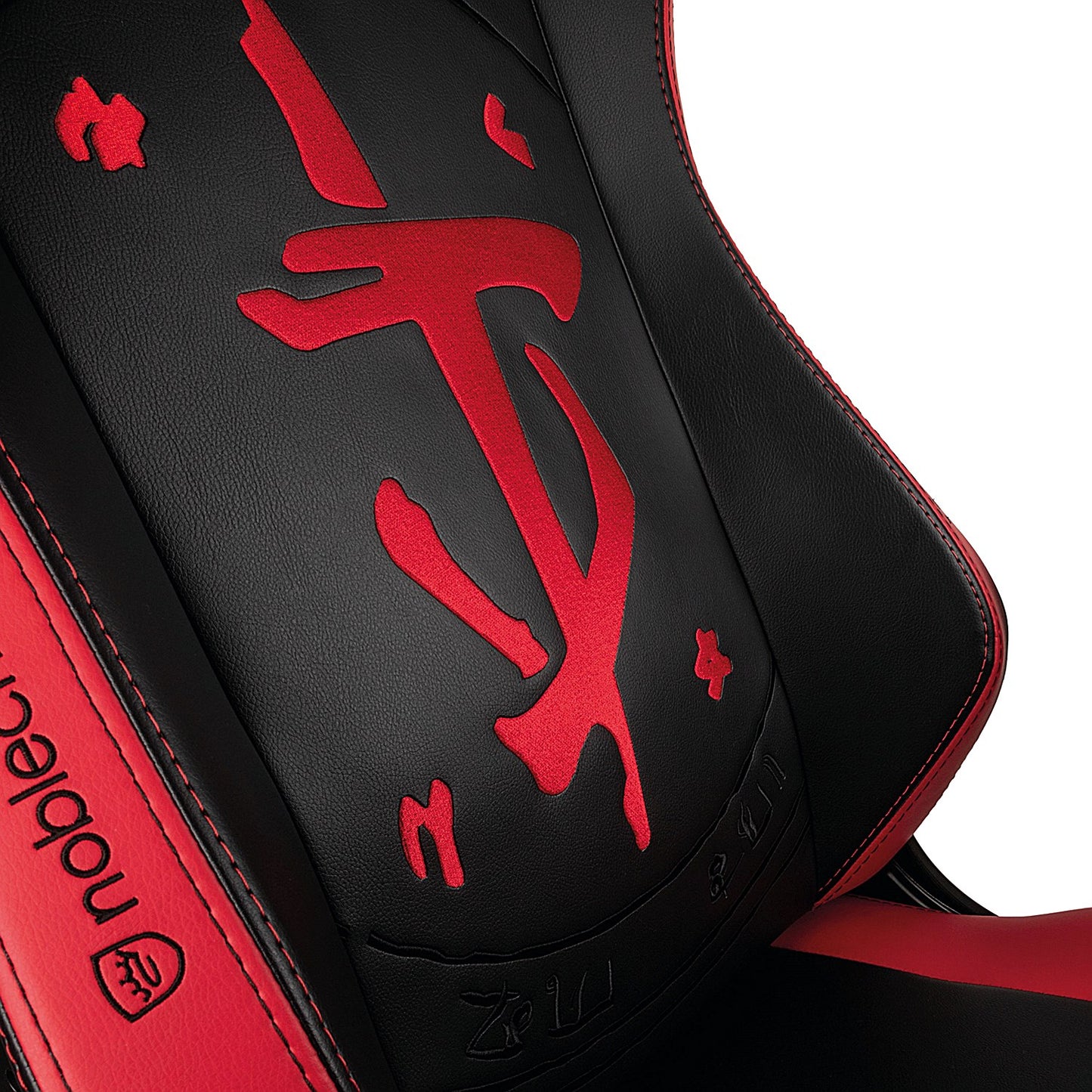 Noblechairs Hero Gaming Chair, Doom Edition Black & Red