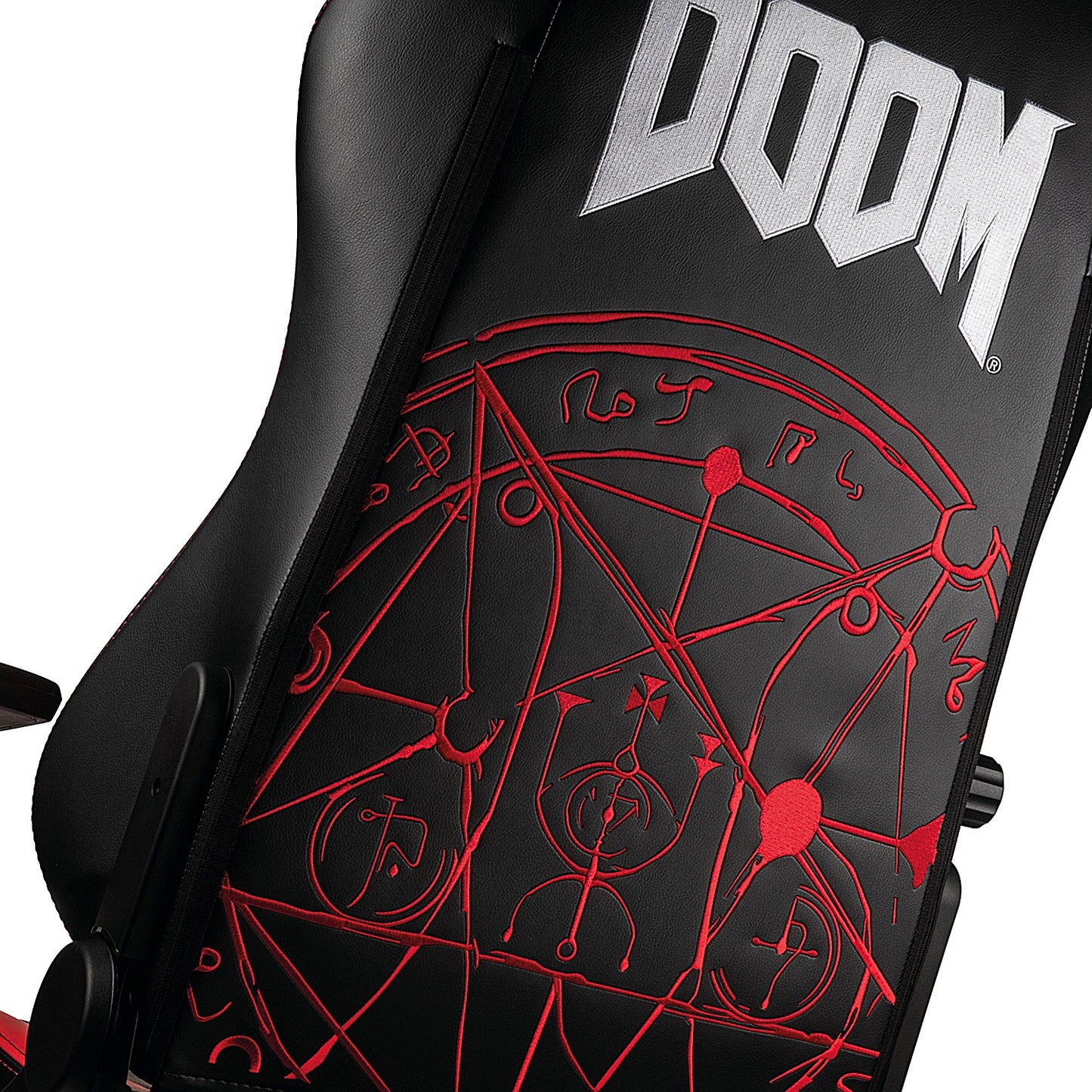 Noblechairs Hero Gaming Chair, Doom Edition Black & Red
