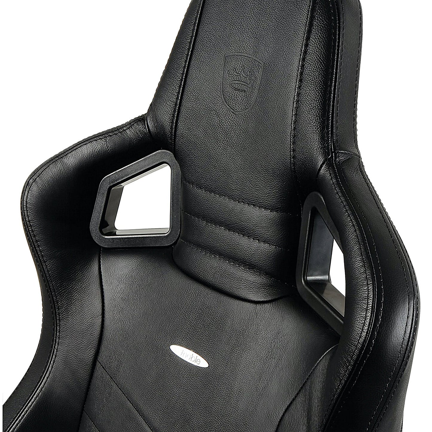 Noblechairs Epic Gaming Chair, Real Leather, Black