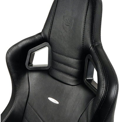 Noblechairs Epic Gaming Chair, Real Leather, Black