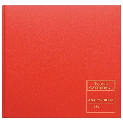 Collins Cathedral Analysis Book 150/4/16.1 - 4 Debit, 16 Credit