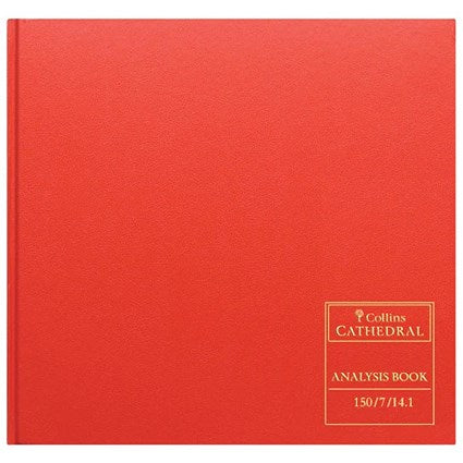 Collins Cathedral Analysis Book 150/7/14.1 - 7 Debit, 14 Credit