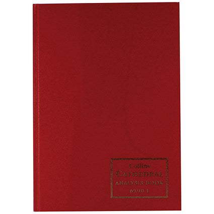 Collins Cathedral Analysis Book 69/10.1, A4, 10 Cash Columns
