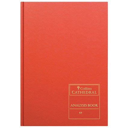 Collins Cathedral Analysis Book 69/16.1, A4, 16 Cash Columns