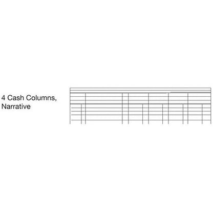 Collins Cathedral Analysis Book 69/4.1, A4, 4 Cash Columns