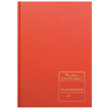 Collins Cathedral Analysis Book 69/5.1, A4, 5 Cash Columns