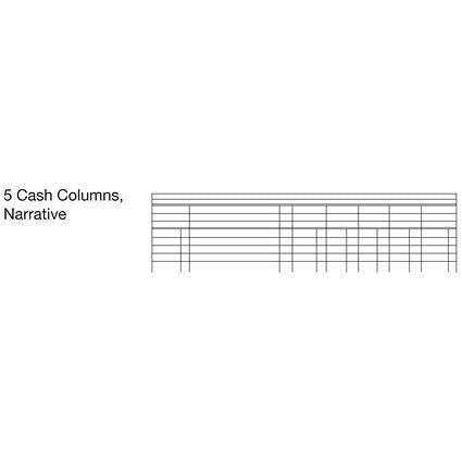 Collins Cathedral Analysis Book 69/5.1, A4, 5 Cash Columns