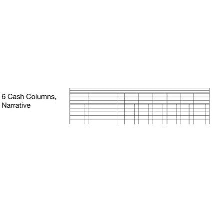 Collins Cathedral Analysis Book 69/6.1, A4, 6 Cash Columns