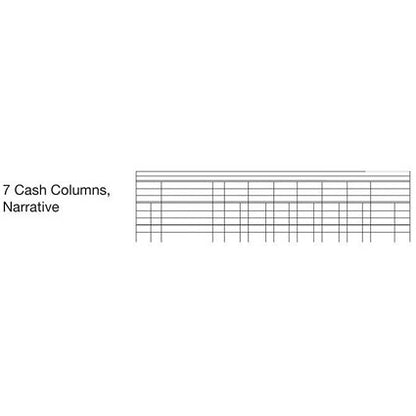 Collins Cathedral Analysis Book 69/7.1, A4, 7 Cash Columns