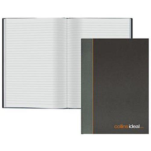 Collins Ideal Casebound Manuscript Book, A4, Ruled, 192 Pages