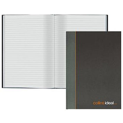 Collins Ideal Casebound Manuscript Book, A4, Ruled, 192 Pages