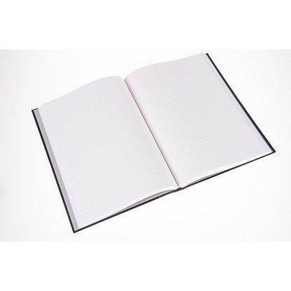 Collins Ideal Casebound Notebook, A4, Ruled, 384 Pages, Black