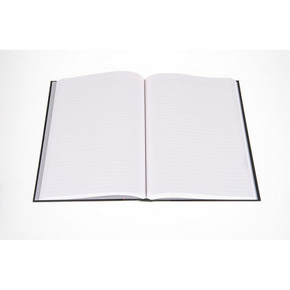Collins Ideal Casebound Notebook, A4, Ruled, 384 Pages, Black