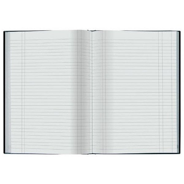 Ideal A4 Cashbook Casebound Single Cash 192 Pages Black 6421
