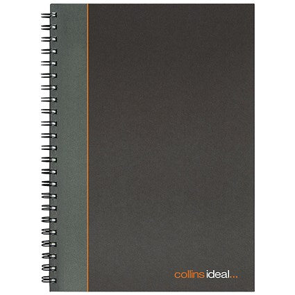 Collins Ideal Wirebound Notebook, A4, Ruled, 192 Pages