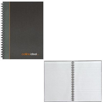 Collins Ideal Wirebound Notebook, A4, Ruled, 192 Pages