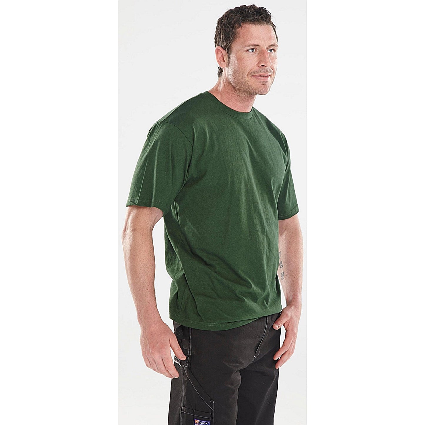 Beeswift Heavy Weight T-Shirt, Bottle Green, Small Easy2Order : CLCTSHWBGS