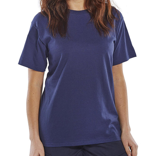 Beeswift Heavy Weight T-Shirt, Navy Blue, XS Easy2Order : CLCTSHWNXS