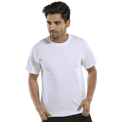 Beeswift Heavy Weight T-Shirt, White, Large Easy2Order : CLCTSHWWL