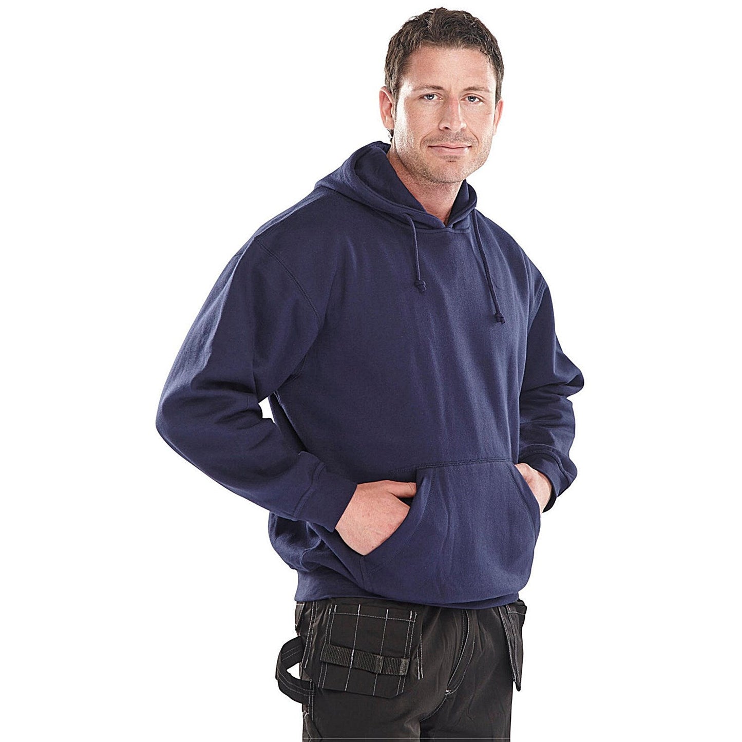 Beeswift Hooded Sweatshirt, Navy Blue, Small